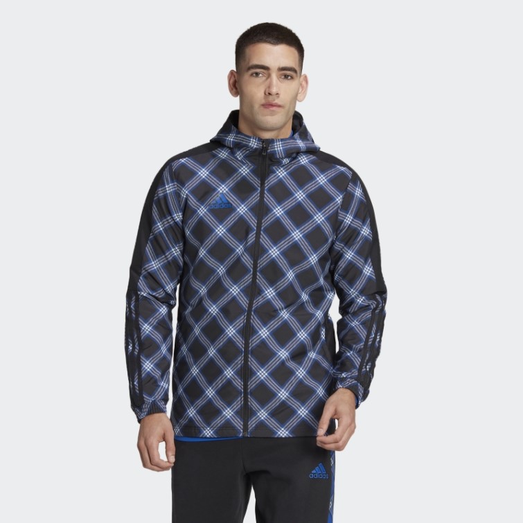Coupe-vent Adidas Tiro Hiver Bleu Royal