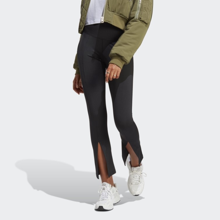 Adicolor Classics Legging Ourlet Ouvert Adidas Noir
