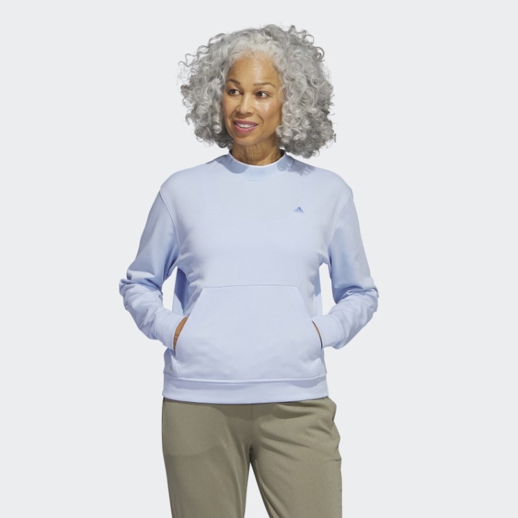 Go-to Golf Sweat Adidas Bleu Aube