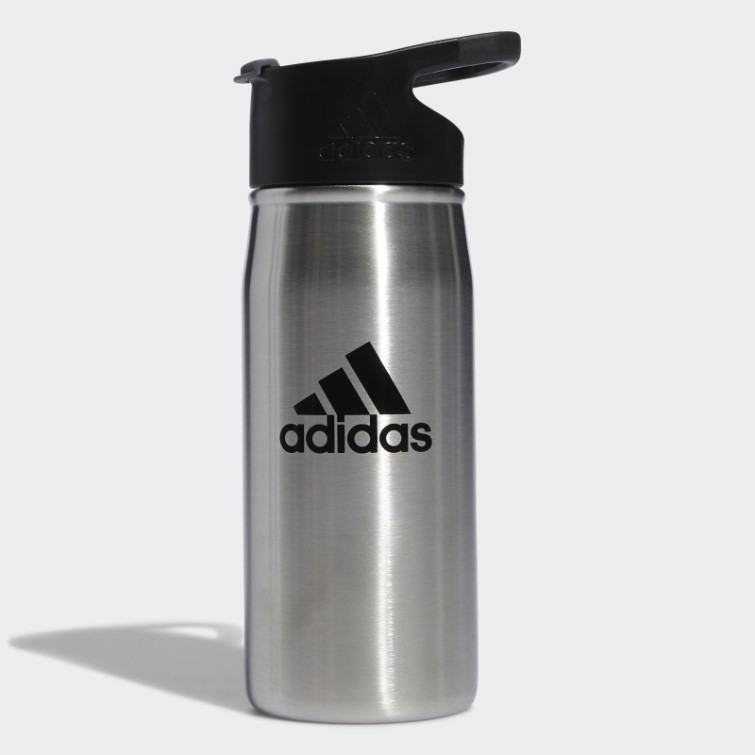 Adidas Steel Flip 16 Bouteille En Métal Clair