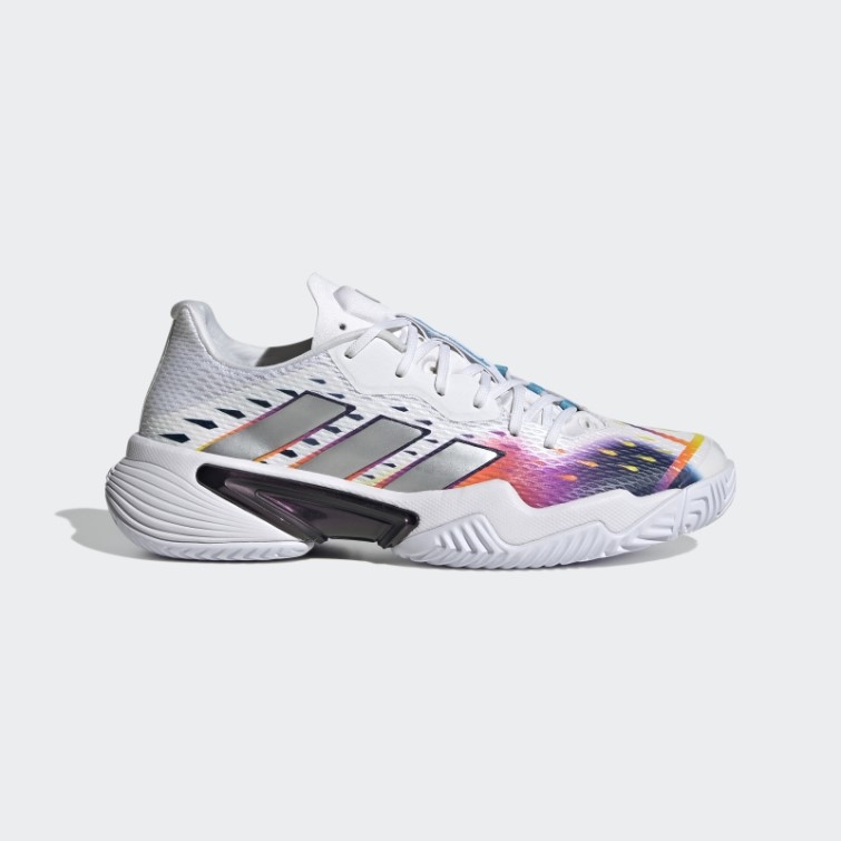 Adidas Barricade Chaussures De Tennis Argent
