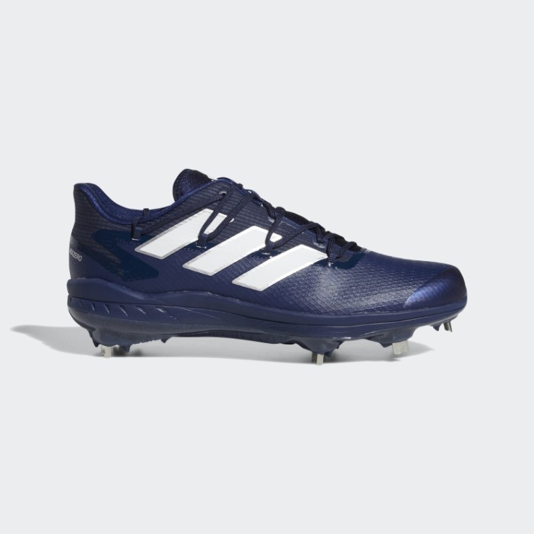 Adizero Afterburner 8 Crampons Adidas Bleu Marine