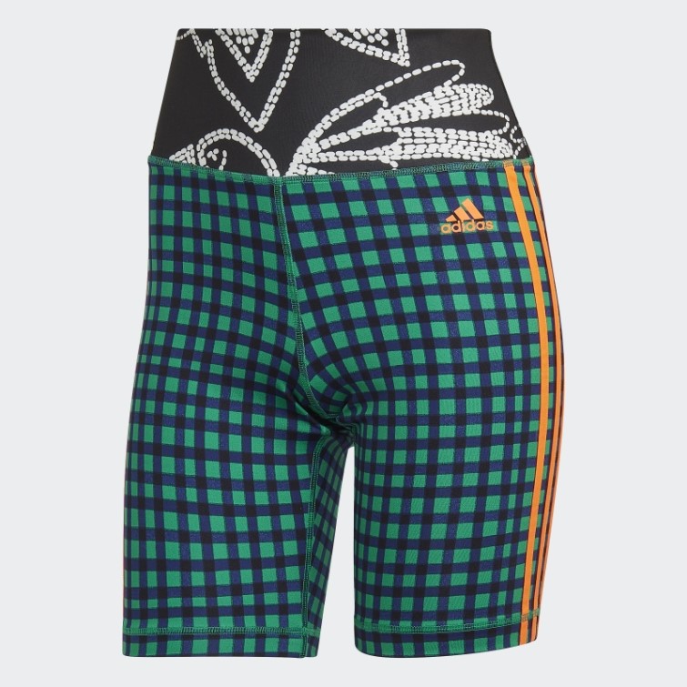 Short De Vélo Farm Rio Adidas Bold Vert