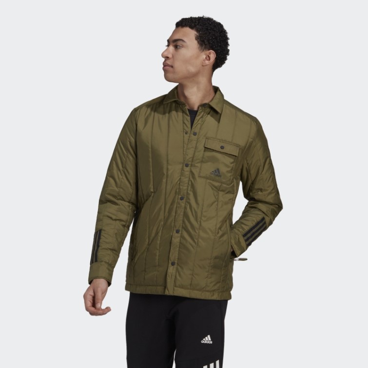 Adidas Itavic 3-stripes Lite Chemise Veste Olive