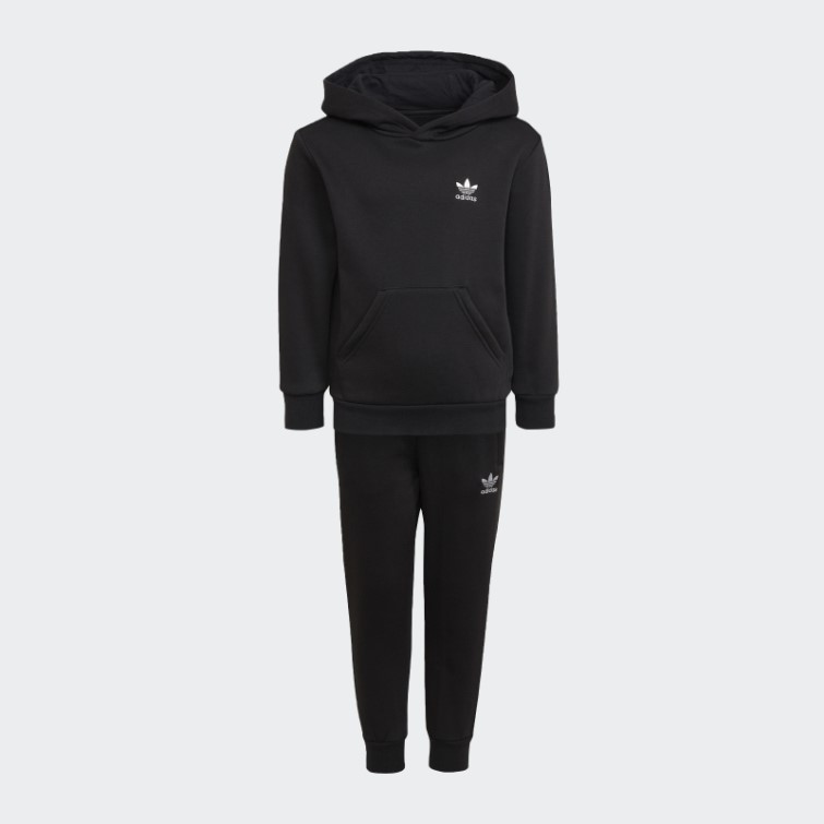 Adicolor Sweat à Capuche Ensemble Noir Adidas