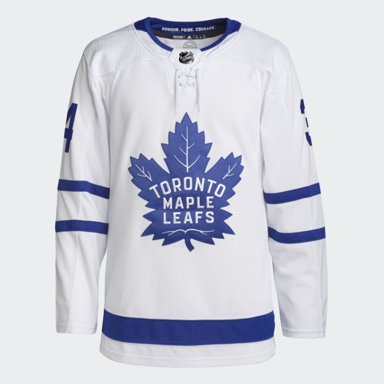 Maillot Maple Leafs Matthews Away Authentique Blanc Adidas