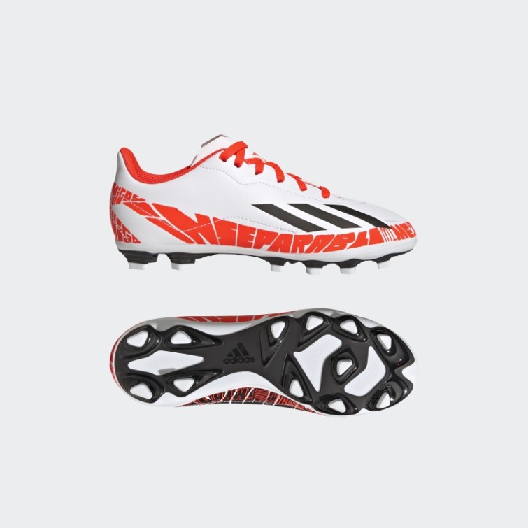 Chaussures De Sol Flexibles Adidas X Speedportal Messi.4 Blanches