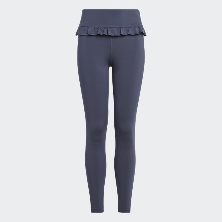 Adidas - Legging 7/8 Taille Haute Yoga Aeroready Bleu Marine