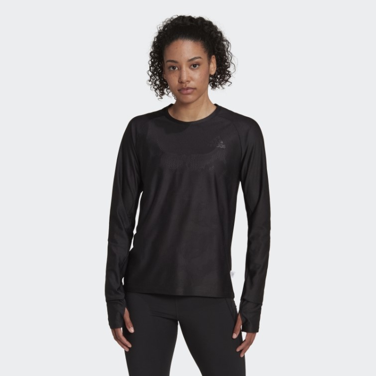 Adidas Made To Be Remade Running Manches Longues T-shirt Noir
