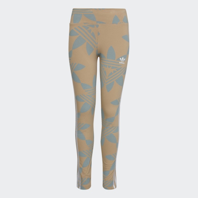Legging Taille Haute Imprimé Allover Adidas Multicolore