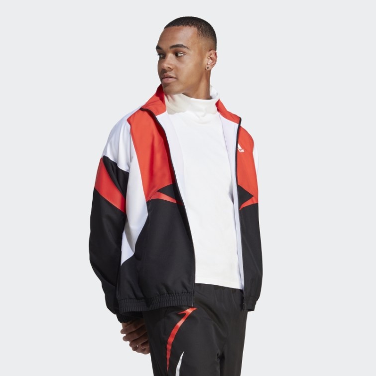Adidas Pantalon De Survêtement Noir Color Block