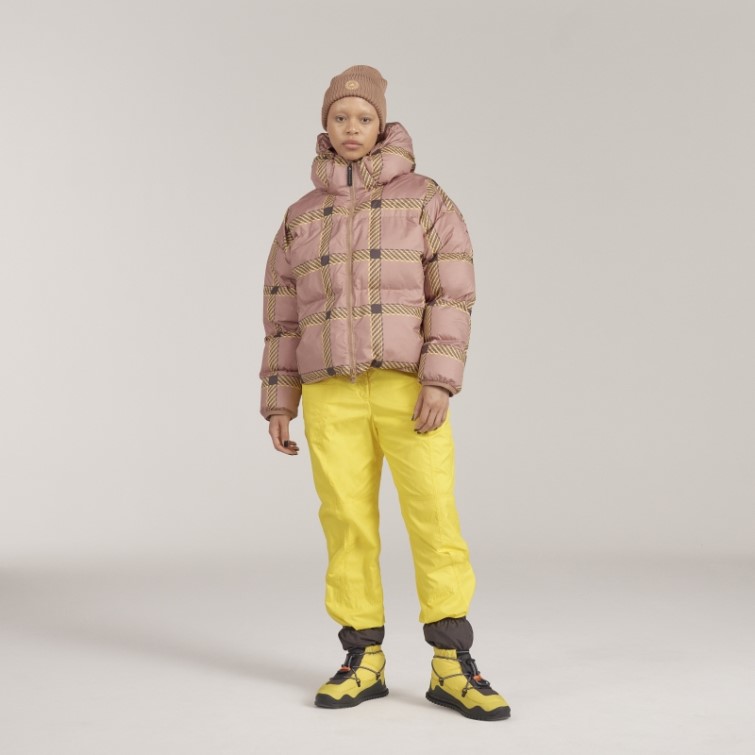 Pantalon D'hiver Tissé Doublé Adidas By Stella Mccartney Jaune