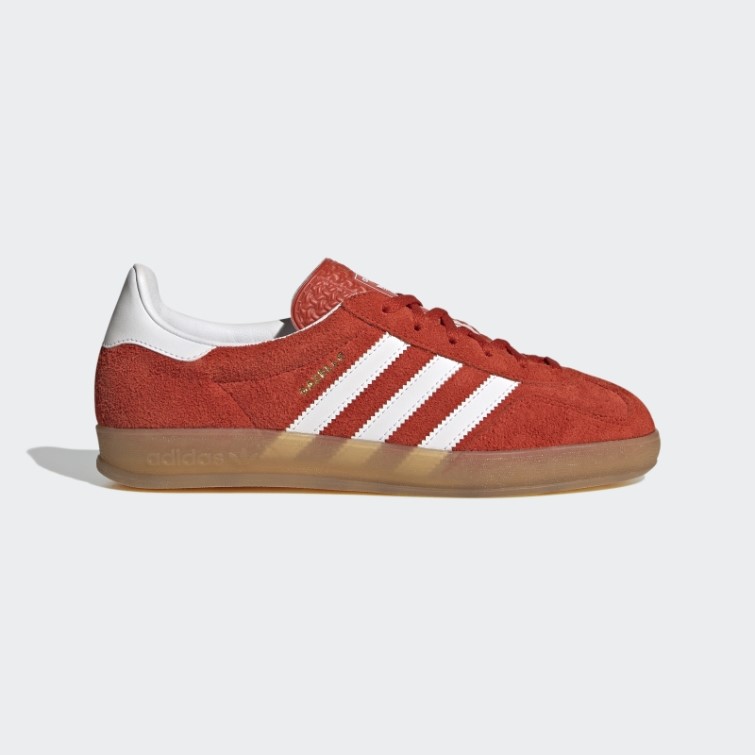 Adidas Gazelle Orange Gras Chaussures D'intérieur