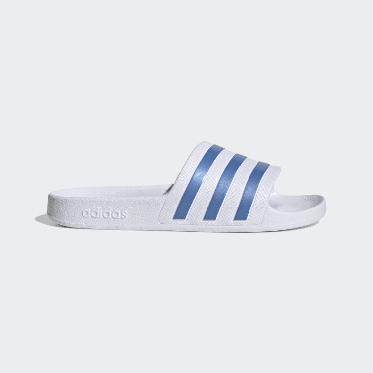Adidas Adilette Aqua Blue Met Slides