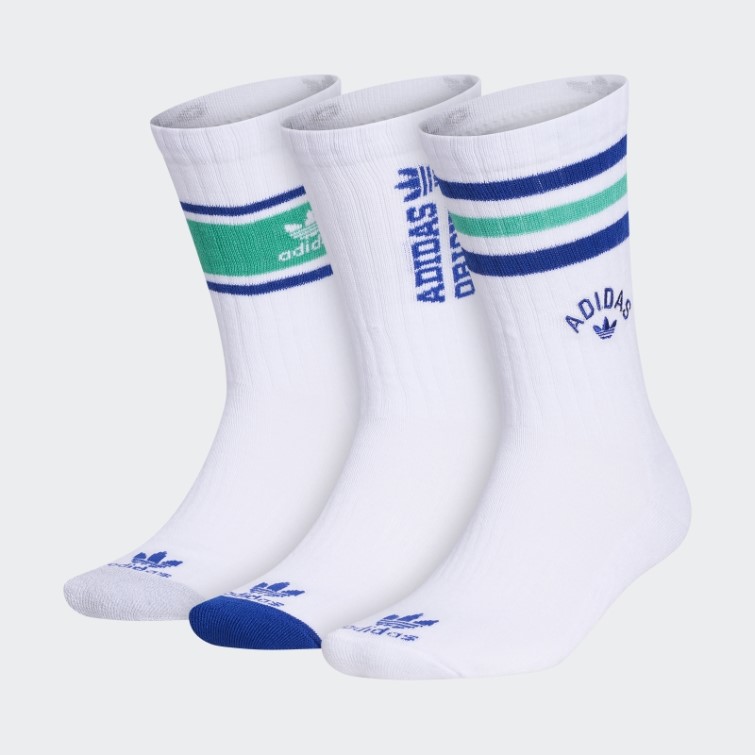 Blanc/bleu/vert