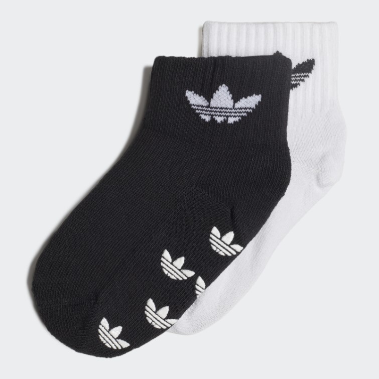 Chaussettes Antidérapantes Adidas Noires 2 Paires