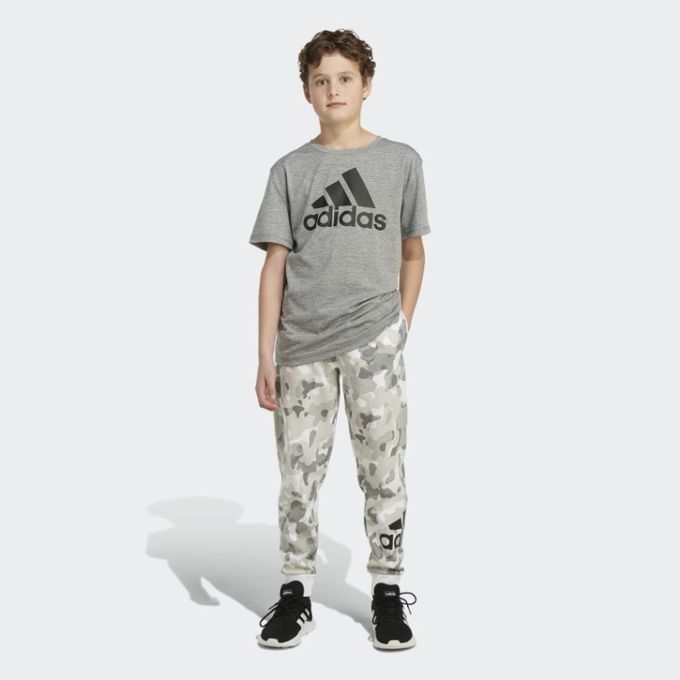 Jogging Adidas Core Camo Blanc Polaire