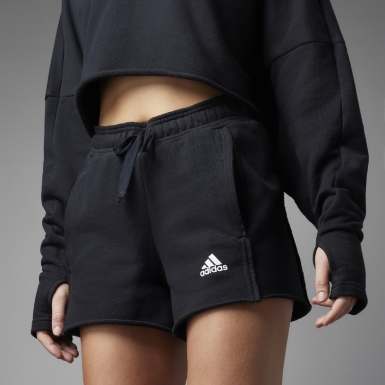 Short Décontracté Taille Haute Adidas Collective Power Noir