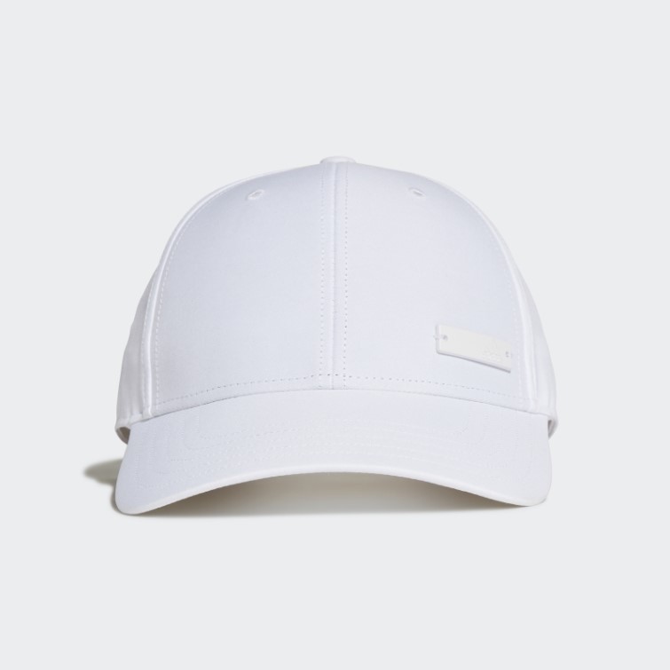 Adidas Casquette De Baseball Blanche Légère Avec écusson En Métal