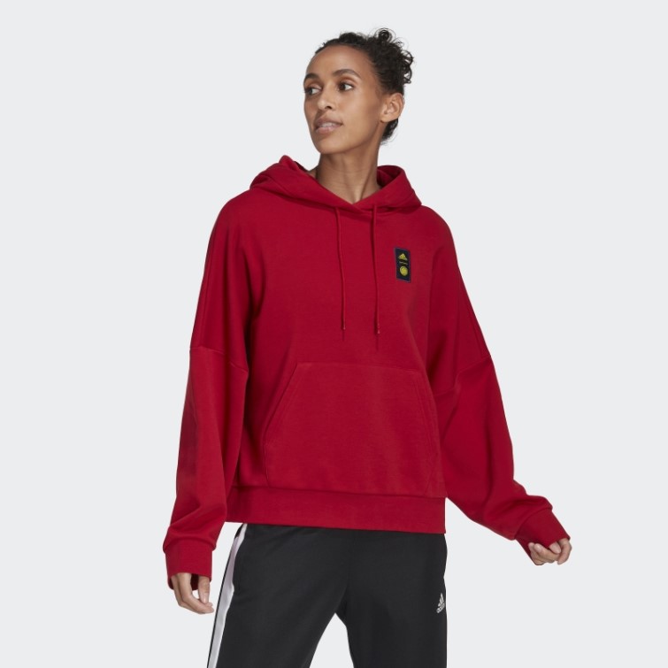 Sweat à Capuche Adidas Colombia Rouge