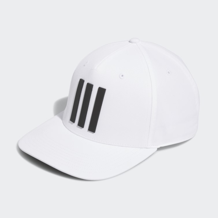 Casquette 3 Bandes Tour Blanc Adidas