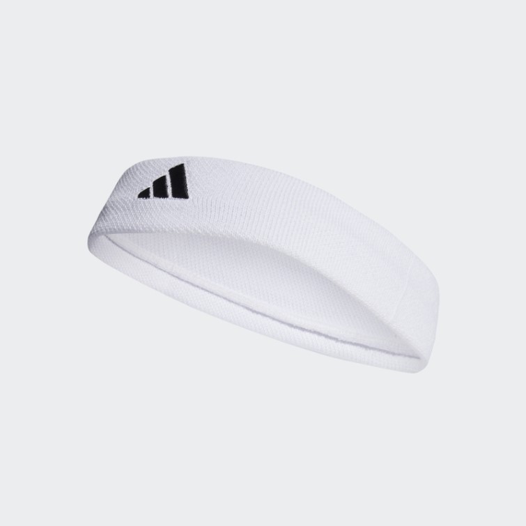 Bandeau De Tennis Adidas Blanc