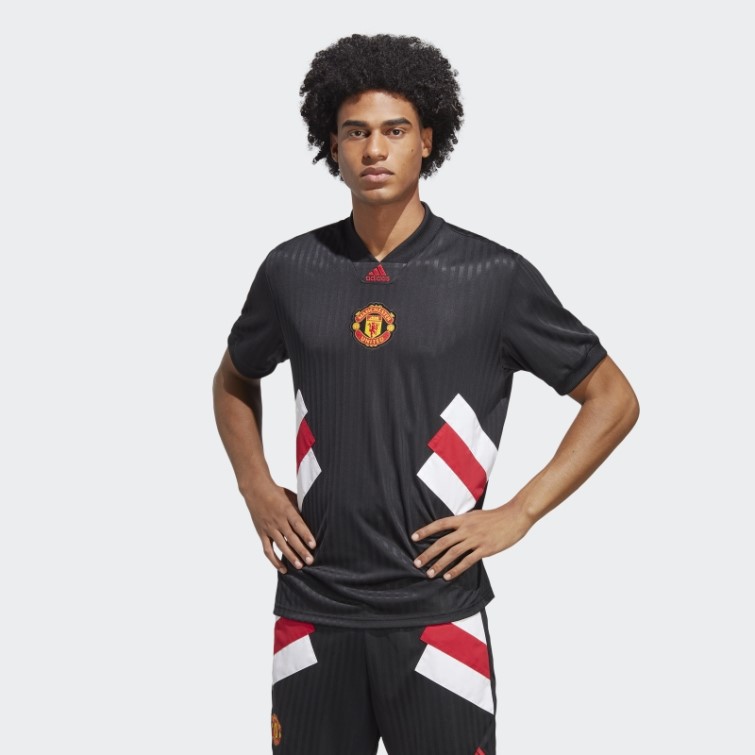 Maillot Adidas Manchester United Icon Noir