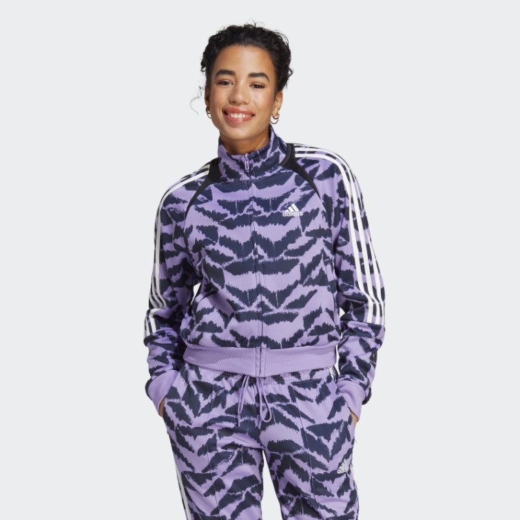 Tiro Suit Up Lifestyle Veste De Survêtement Violet Adidas