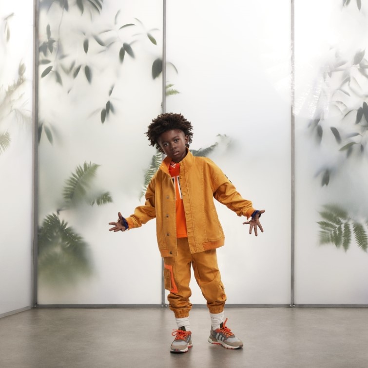 Focus Orange Pantalon De Jogging En Toile Adidas