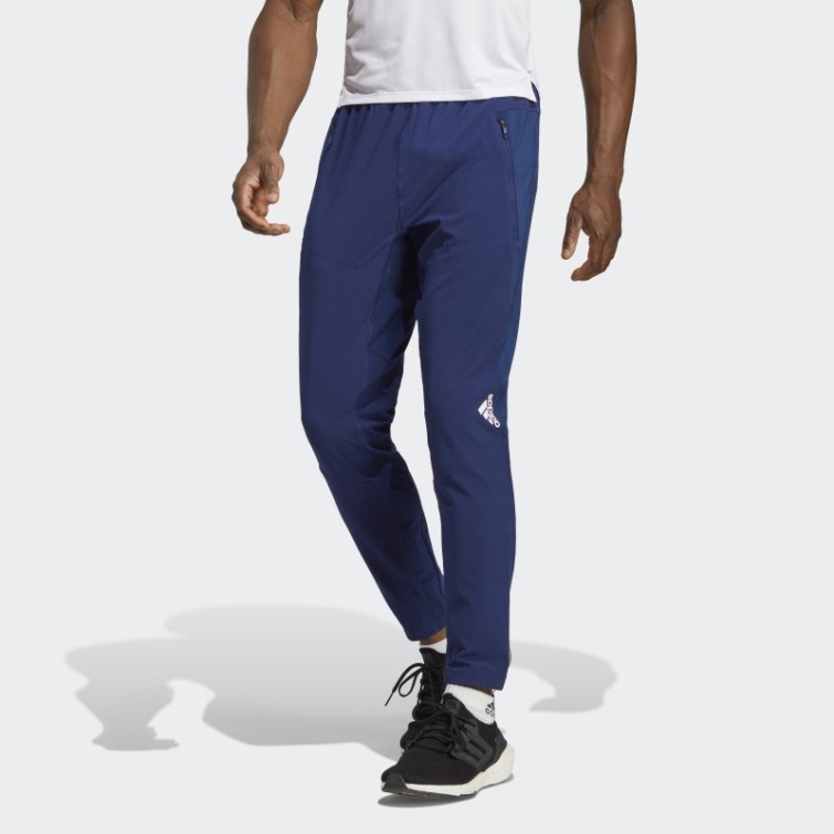 Pantalon D'entraînement D4t Bleu Foncé Adidas