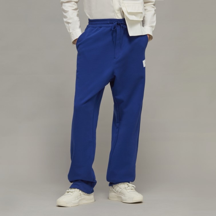 Y-3 Pantalon De Jogging Droit En éponge De Coton Bio Adidas