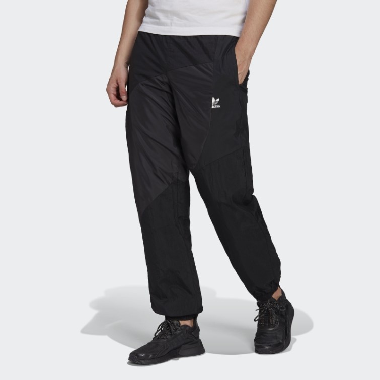 Adidas Adicolor Fabric Block Full Woven Bas De Survêtement Noir