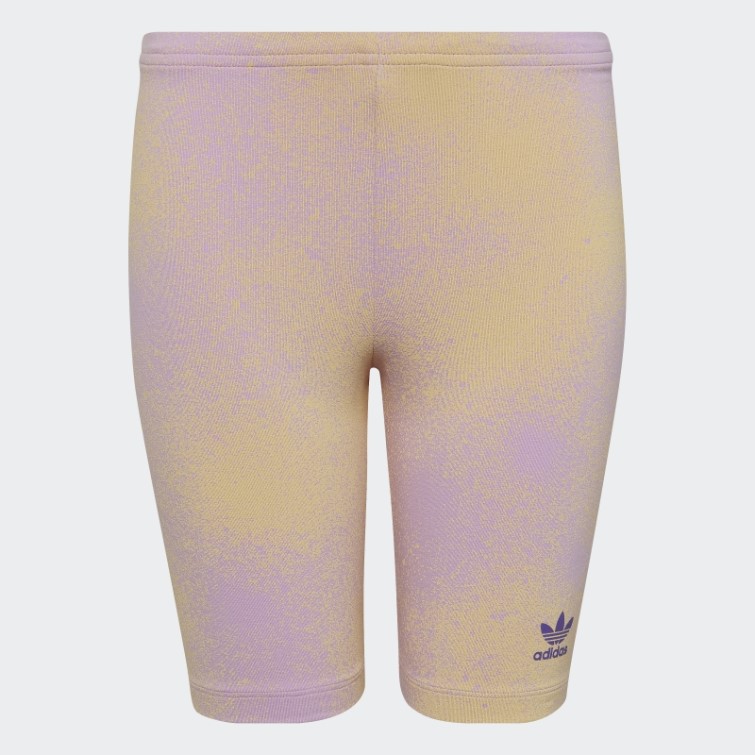 Adidas Lilas Short Cycliste Imprimé Graphique