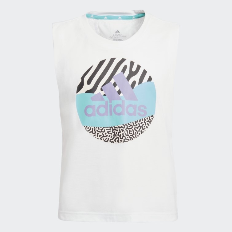 Débardeur Fille Aeroready Power Blanc Adidas