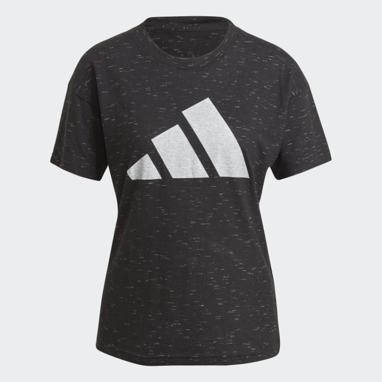 Tee Shirt Winners 2.0 Sport Inspiré Adidas Noir Melange