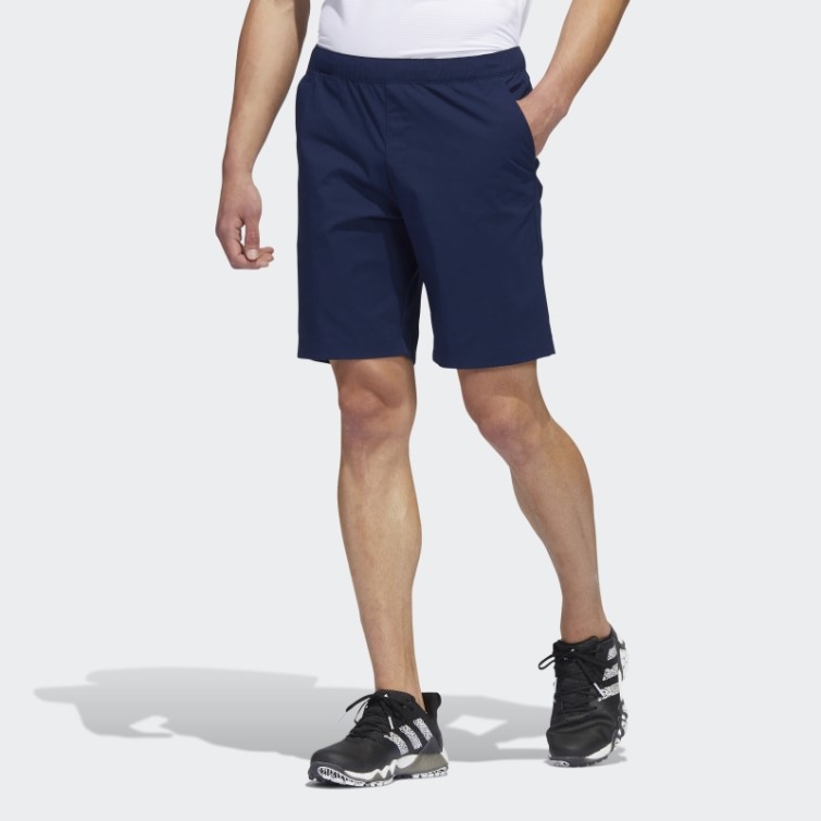 Adidas Short De Golf 9 Pouces Ripstop Bleu Marine