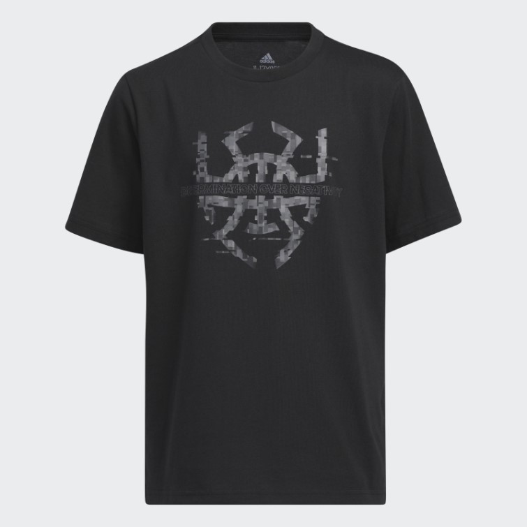 Donovan Mitchell D.o.n. Numéro 4 T-shirt Noir Adidas
