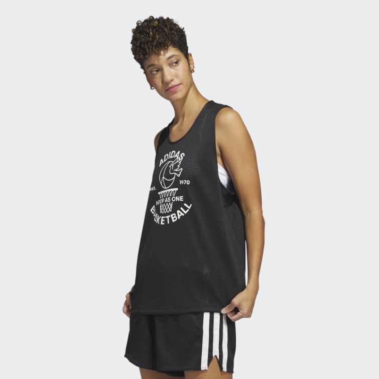 Adidas Select Jersey Débardeur Blanc Fashion