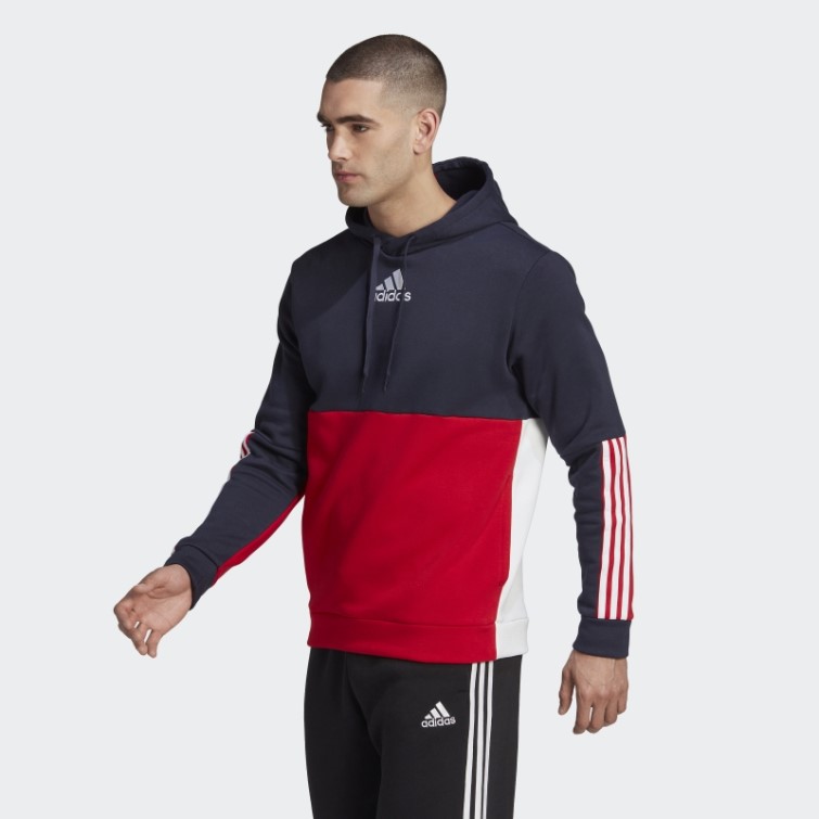 Sweat à Capuche En Molleton Color Block Ink Essentials Adidas