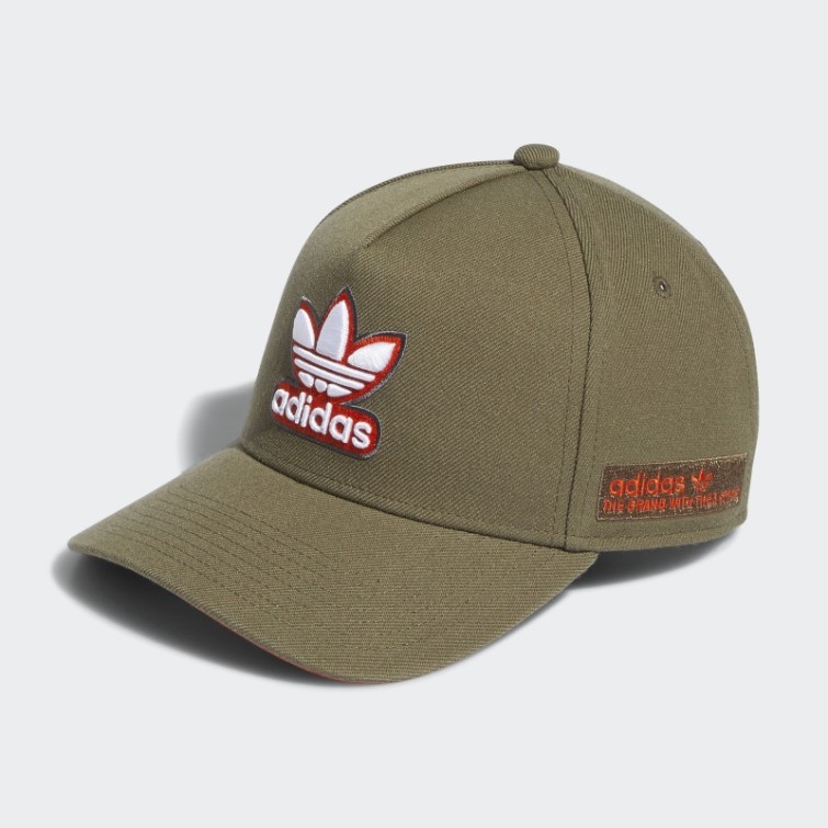 Casquette Adidas A-frame Snapback Olive Forte