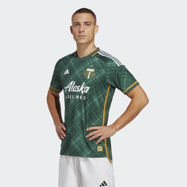 Adidas Tech Forest Portland Timbers 23/24 Maillot Domicile Authentique