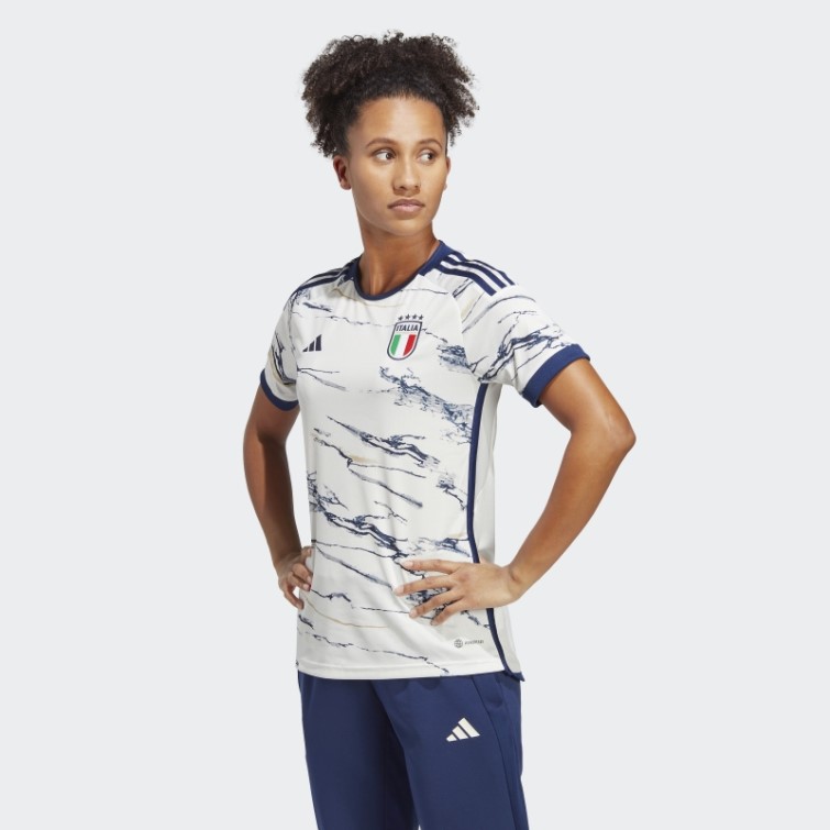 Adidas Italie Maillot Extérieur 23 Blanc