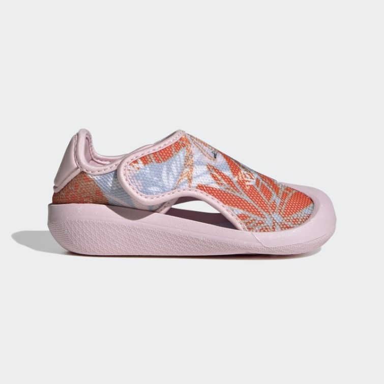 Rose/blanc/orange