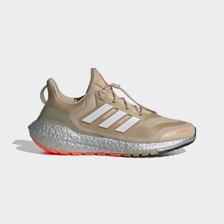 Beige/gris/orange