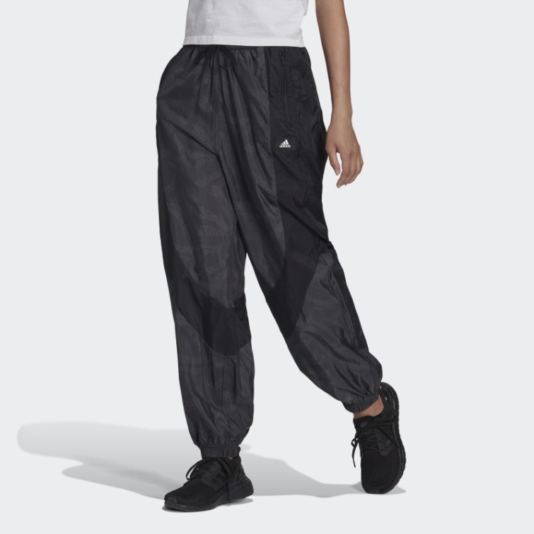 Pantalon Léger Tissé Adidas Sportswear Noir