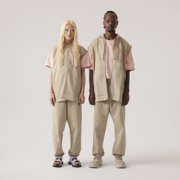 Adidas By Stella Mccartney Sportswear Pantalons De Survêtement (genre Neutre) F Beige Fashion