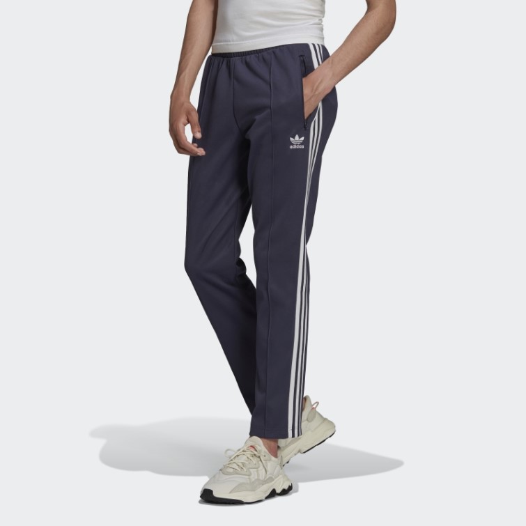 Adicolor Classics Beckenbauer Primeblue Pantalon De Survêtement Adidas Bleu Marine