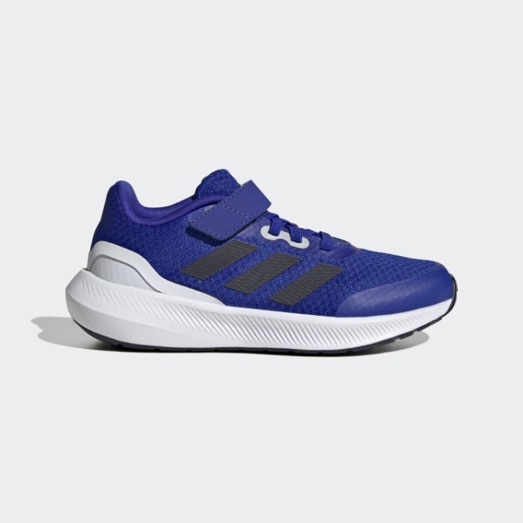 Adidas Runfalcon 3.0 Chaussures à Lacets élastiques Bleues
