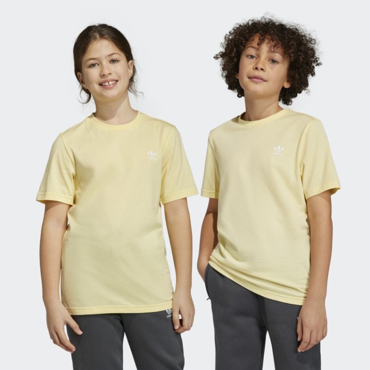 Adicolor T-shirt Jaune Adidas