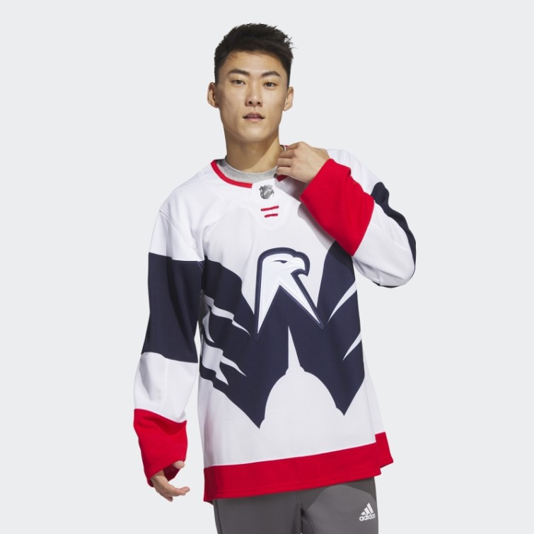 Maillot Blanc Adidas Capitals Stadium Series